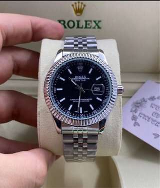 Reloj  Oyster Perpetual Date Just Negro