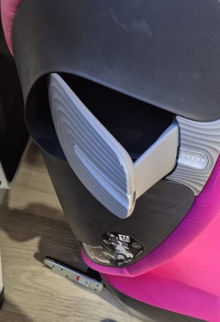 Silla de coche infantil rosa