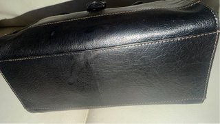 Bolso Adolfo Domínguez Negro Piel