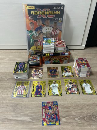 Cromos Panini Adrenalyn La Liga 2025-26