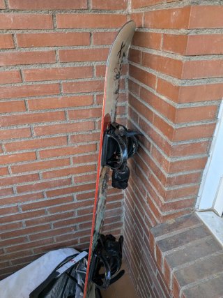 Tabla Snowboard Nidecker 160 con funda