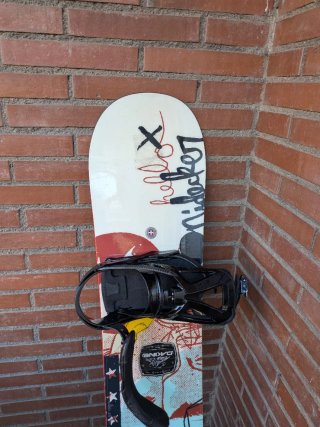 Tabla Snowboard Nidecker 160 con funda