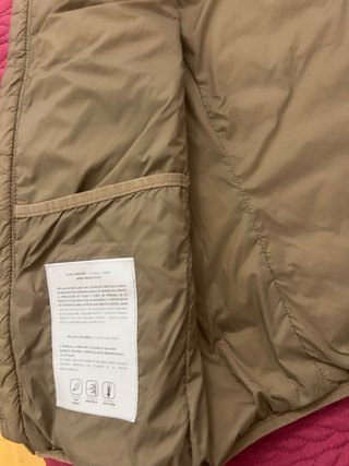 Chaleco acolchado Scalpers beige