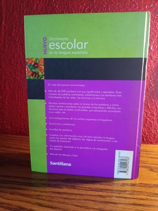 Diccionario escolar de lengua española
