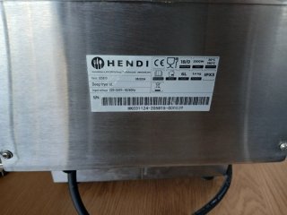 Freidora Eléctrica Hendi 4l.