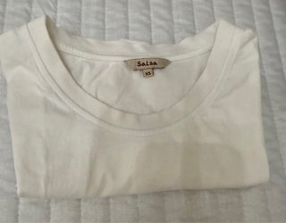 Camiseta SALSA blanca talla XS