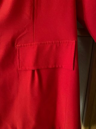 Chaqueta americana roja