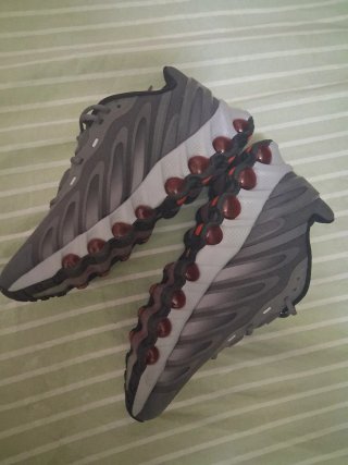 Nike Air Max DN 8 Scarpe Grigie Rosse