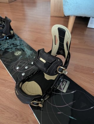 Tabla Snow Salomon Drift + Fijaciones Relay Truste