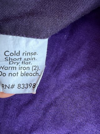 Camisa Calvin Klein Vintage Y2K Azul Morado