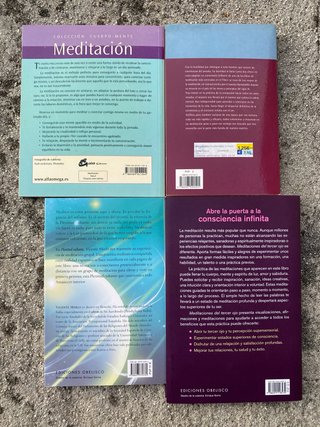 Meditación lote 3 libros