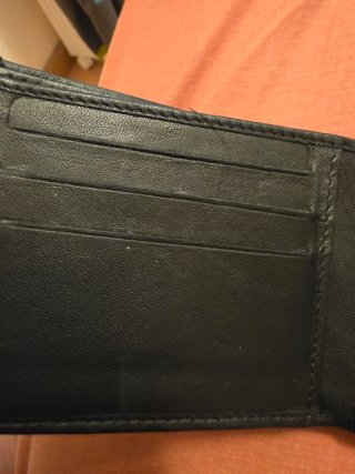 Cartera Dockers Negra Hombre