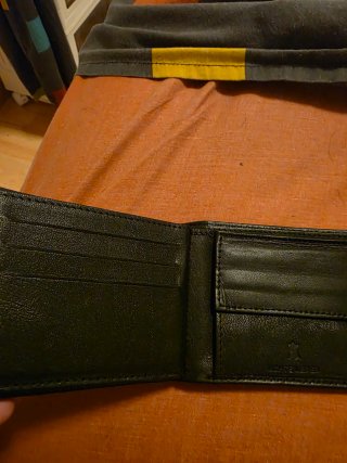 Cartera Dockers Negra Hombre