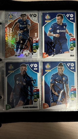 Cromos de fútbol Getafe CF