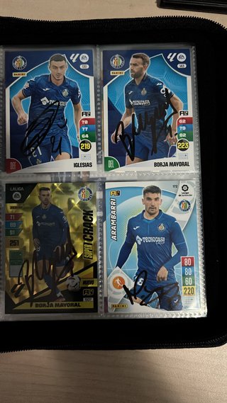 Cromos de fútbol Getafe CF