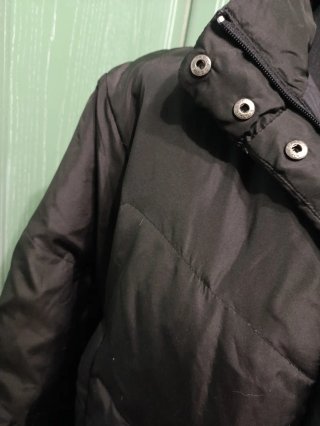 Cappotto donna nero imbottito