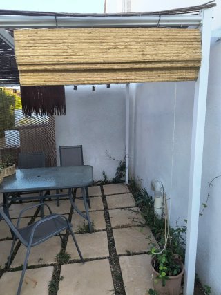 Estor bambú natural 120x180cm plegable