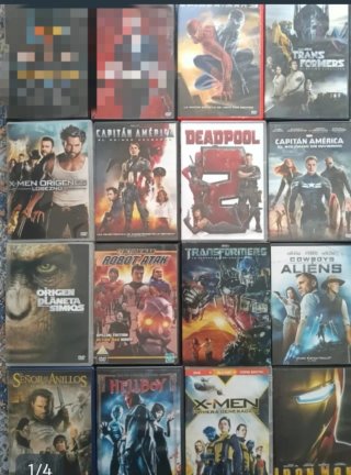 Películas DVD aventura, fantástico y ficcion