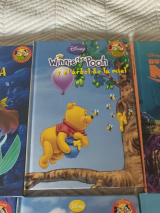 Colección 8 libros disney