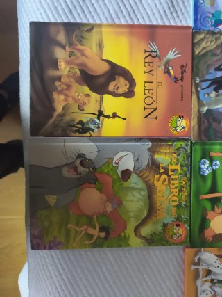 Colección 8 libros disney