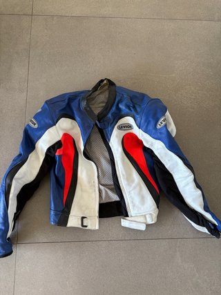 Chaqueta Moto Levi's Azul/Blanco/Rojo