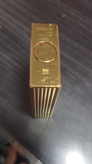 Lote Mechero S.T. Dupont Línea 1 + Carga Vintage
