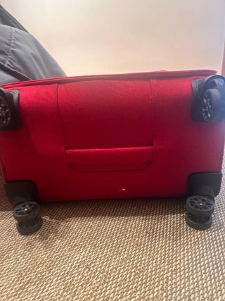 Maleta grande roja 76x43x28