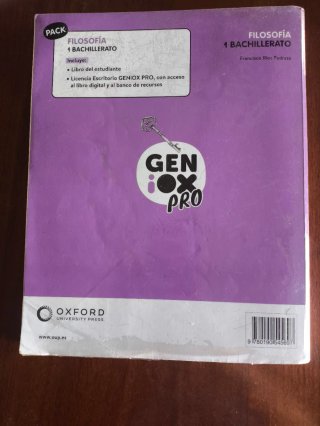 Filosofía 1º Bachillerato. Libro del estudiante...