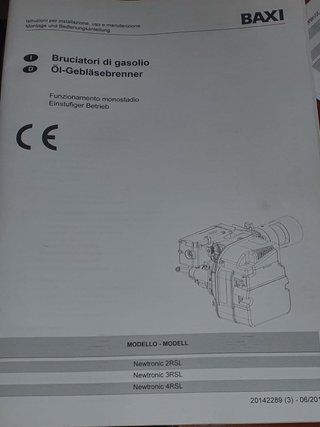 Caldaia Baxi Lidia Gasolio Grigio/Bianco