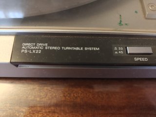Tocadiscos Sony PS-LX100