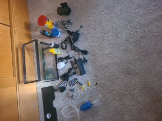 Acuario Aprox 20L Completo y accesorios