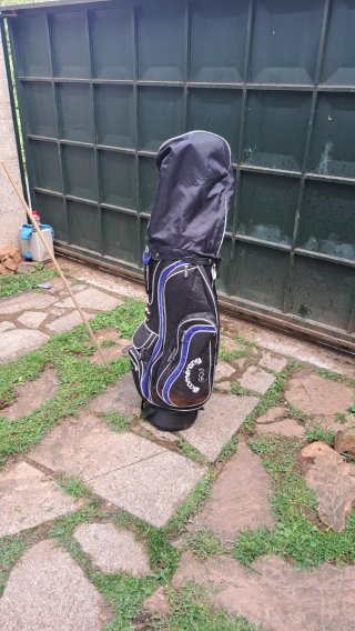 Bolsa de Golf Boomerang Negra y Azul