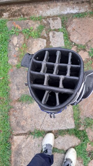 Bolsa de Golf Boomerang Negra y Azul