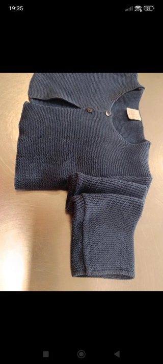 Chaqueta bebé azul