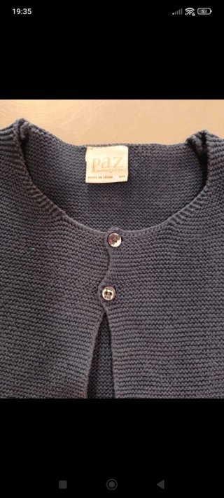 Chaqueta bebé azul