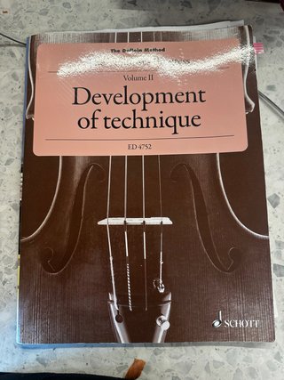 Libro Conservatorio Violín - Doflein Method Vol II