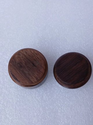 Scatolina vintage legno e metallo