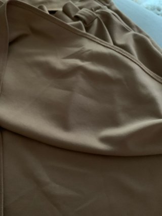Minigonna Beige Made in Italy Tg L