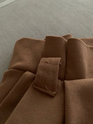Minigonna Beige Made in Italy Tg L