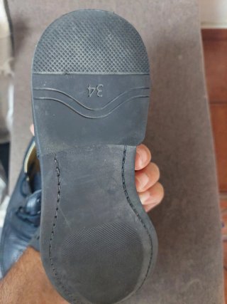 Zapatos niño talla 34 negros