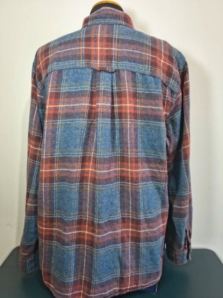 Woolrich flannel shirt, 100% organic cotton L/XL
