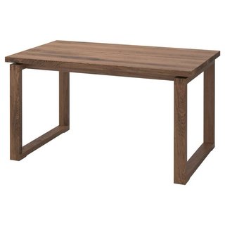 Tavolo Rovere Marrone Impiallacciato