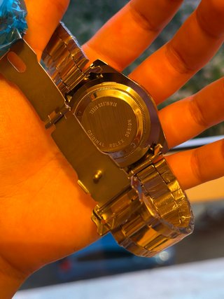 Reloj de lujoOro y Verde