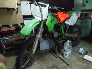 Kawasaki KX 125 1998 Verde/Blanco