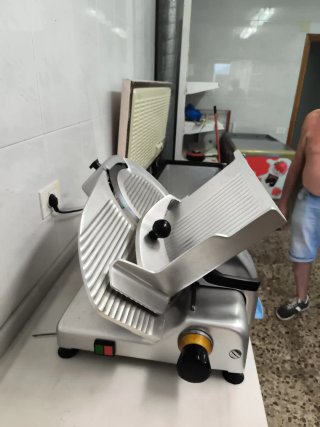 Cortadora de fiambre carnicería profesional