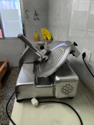 Cortadora de fiambre carnicería profesional