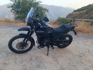 Royal Enfield Himalaya 411 Negra/Plata