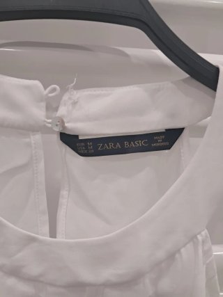 Camisa Zara sin mangas