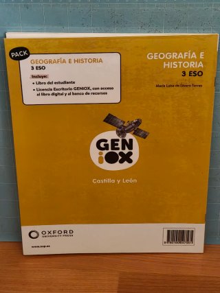 Geografia e historia para 3 ESO de oxford.