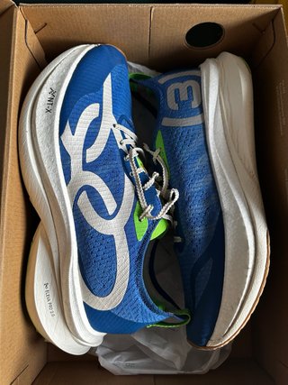 Zapatilla Olympikus CORRE 3 Grafeno Azul/Verde
